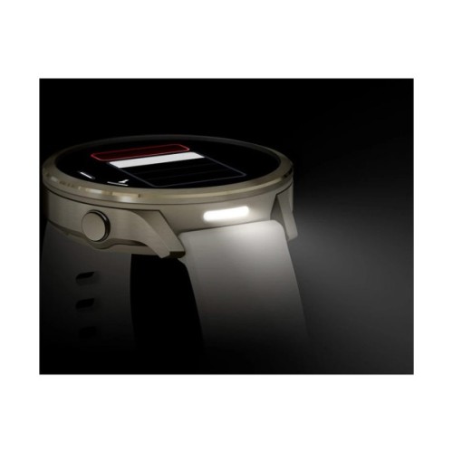 Смарт-годинник Garmin Venu 4 (41mm), Beige w/ Lunar Gold + Bone, GPS смарт-годинник (010-03013-00)