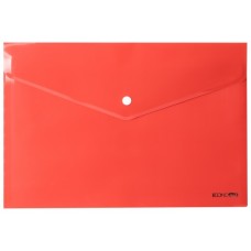 Папка - конверт Economix А4 180 мкм фактура "глянець", червона (E31301-03)