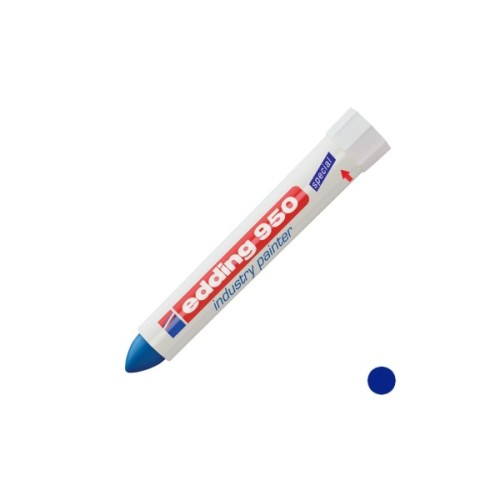 Маркер Edding Спеціальний промисловий маркер-паста Industry Painter 950 10 мм Синій (e-950/03)