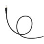 Дата кабель USB 2.0 AM to USB-C 1.0m spiral black ColorWay (CW-CBUC051-BK)