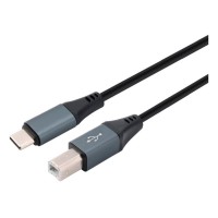 Кабель для принтера USB-C 2.0 to BM 1.8m Cablexpert (CCBP-USB2-СMBM-6)