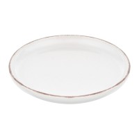 Тарілка Ardesto Lazio, 20.5см, кераміка, білий (AR1520W)