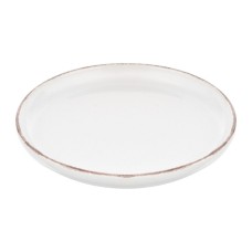 Тарілка Ardesto Lazio, 20.5см, кераміка, білий (AR1520W)