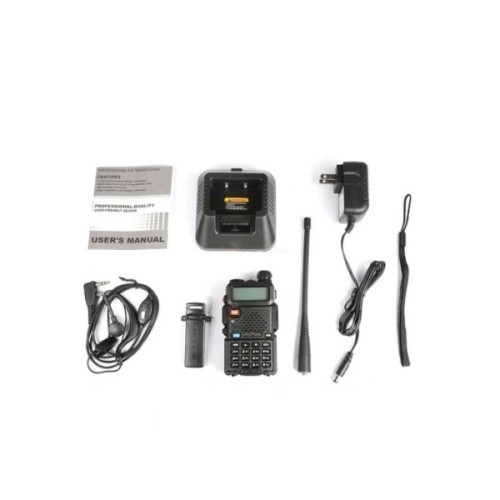 Портативна рація Baofeng UV-5R Black Ten Pack комплект 10 шт (2200000758972)
