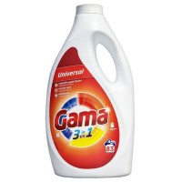 Гель для прання Gama 3 in 1 Universal 3.735 л (8435495845546)