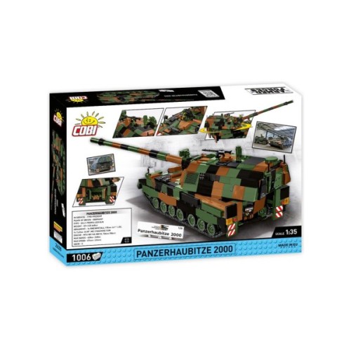 Конструктор Cobi САУ PzH 2000, 1006 деталей (COBI-2628)