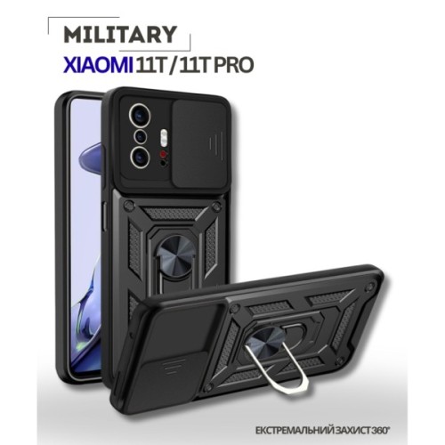 Чохол до мобільного телефона BeCover Military Xiaomi 11T / 11T Pro Black (714749)