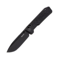 Ніж SRM Rubik, Sandvik 14C28N, алюміній, чорний (7228B-AB)