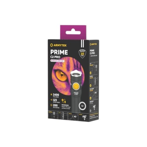 Ліхтар Armytek Prime C2 Pro Magnet USB (F08101C)
