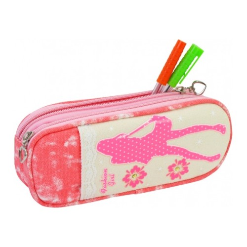 Пенал Cool For School 1 відділення Червоний (J-2392-red)