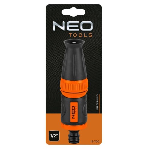 Пістолет для поливу Neo Tools ручний, прямий, плавне регулювання (15-700)