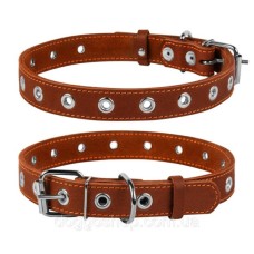 Нашийник для тварин Collar безрозмірний 35 мм 69 см (коричневий) (02956)