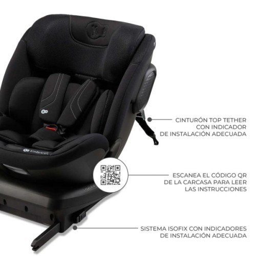 Автокрісло Kinderkraft Xpedition 3 i-Size 360 Black (KCXPED03BLK0000) (5902533926763)
