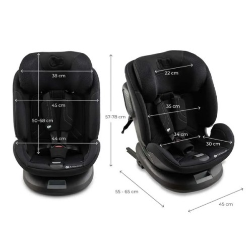 Автокрісло Kinderkraft Xpedition 3 i-Size 360 Black (KCXPED03BLK0000) (5902533926763)