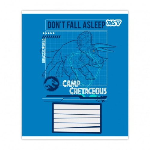 Зошит Yes Jurassic World.Camp cretaceous А5 24 аркушів лінія (768817)