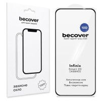 Скло захисне BeCover 10D Infinix Smart 20 (X6840) Black (716098)