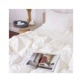 Постільна білизна MirSon Poplin Line 002 Milky White 110x140 (2200006277323)