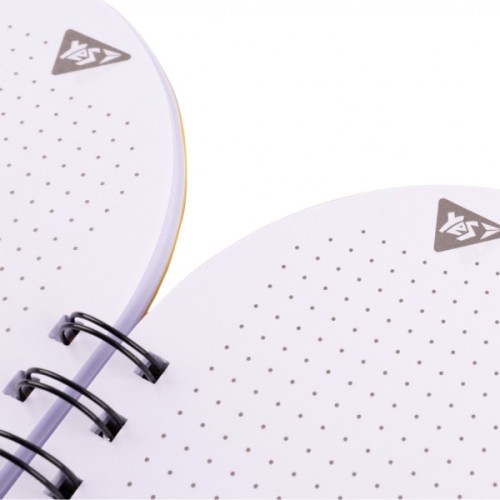 Блокнот Yes В6+ подвійна cпіраль з пластиковою кишенею Minions крапка (151793)