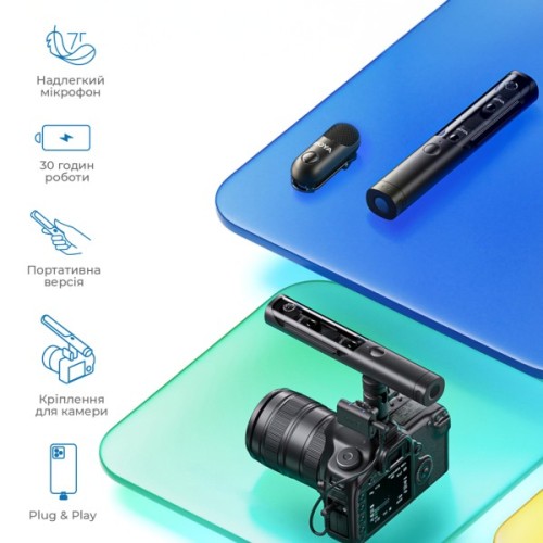 Мікрофон Boya Magic-05 Type-C Black (Magic-05)