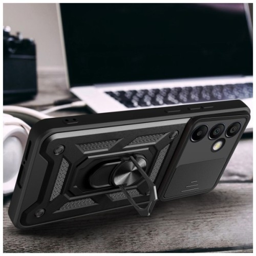 Чохол до мобільного телефона BeCover Military Samsung Galaxy S25 Plus SM-S936 Black (712879)