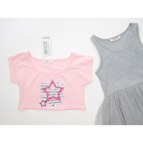 Плаття дитяче Breeze з фатиновою спідницею та з топом (14364-116G-pink)