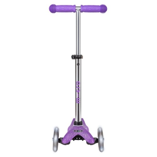 Самокат Micro Mini Deluxe Fairy Glitter LED Пурпуровий (MMD207)