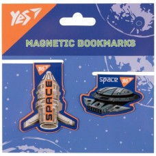Закладки для книг Yes магнітні Ultra Space, 2шт (708117)