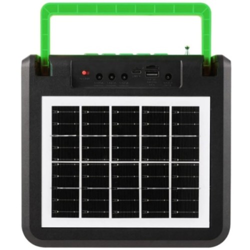 Акустична система NEWVEW NV-9218 Solar Panel/BT/USB/TF/FM Green (NWVW-NV-9218-GN)
