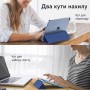 Чохол до планшета BeCover Tri Fold Hard Apple iPad 10.9" (2022/2024)/iPad (А16) 2025 11" Deep Blue (716119)