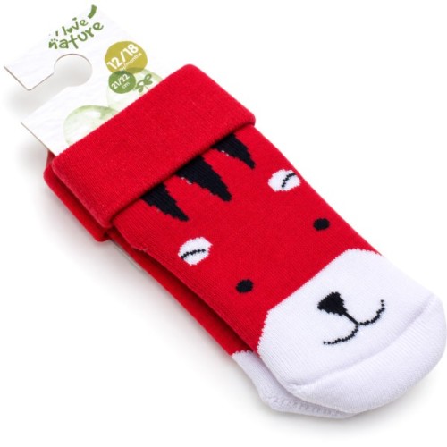 Шкарпетки дитячі Bibaby махрові (68374-80-red)