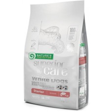 Сухий корм для собак Nature's Protection Superior Care White Dogs Grain Free Starter 10 кг (NPSC45670)