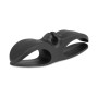 Тримач для кабелю OfficePro CM001B, клейка основа, black (CM001B)