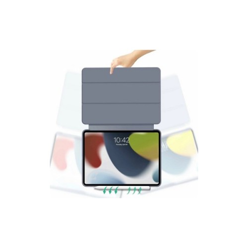 Чохол до планшета BeCover Tri Fold Soft TPU Silicone Apple iPad Pro 13" M4 2024 Purple (711754)