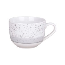 Чашка Ardesto Siena, 500мл, порцеляна, біло-сірий (AR2950SW)