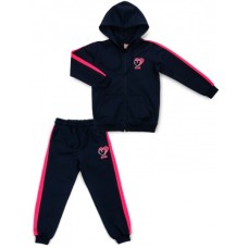 Спортивний костюм дитячий Joi з серцем (S-703-140G-blue)