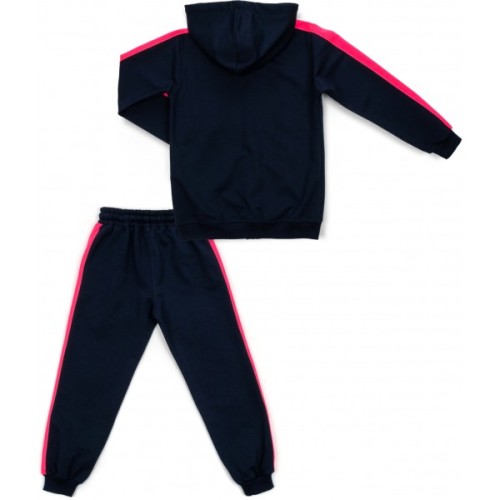 Спортивний костюм дитячий Joi з серцем (S-703-140G-blue)