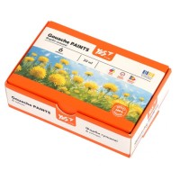 Гуашеві фарби Yes Orange Line 6 кольорів по 20 мл (230430)