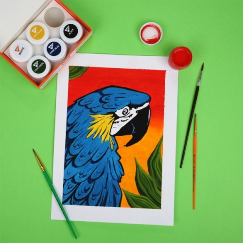 Гуашеві фарби Yes Orange Line 6 кольорів по 20 мл (230430)