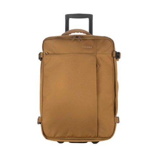 Дорожня сумка Tucano Tugo Trolley на 2-х колесах S 34 л коричнева (BTRTUG-S-MC)