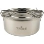 Котел туристичний Tribe Tourist Pot 0,9 л сталевий (T-FH-0007-metal)