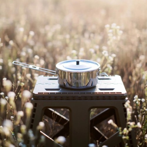 Котел туристичний Tribe Tourist Pot 0,9 л сталевий (T-FH-0007-metal)