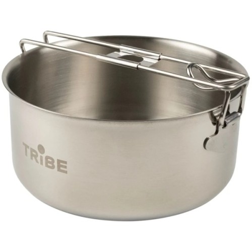 Котел туристичний Tribe Tourist Pot 0,9 л сталевий (T-FH-0007-metal)