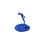 Шланг для поливу Voltronic 7.5-22,5м/75ft + розпилювач, насадка на кран, Blue/Green, Box (Garden hose 7.5-22.5)