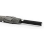 Парасоля Krago тростина Soft Grey з ручкою із гумовим покриттям (umb-9-002)