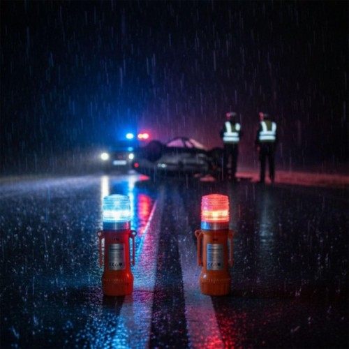Ліхтар Mactronic професійний Flashguard (100 Lm) White/Red/Blue LED (PFS0100) (DAS303737)