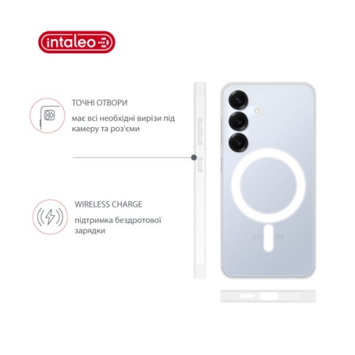 Чохол до мобільного телефона Intaleo CLEAR MagSafe Samsung Galaxy S25 Plus (1283126616143)