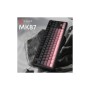 Клавіатура Ajazz MK87 Pitaya RGB Wireless/Bluetooth/USB UA Black/Pink (MK87-P-S-P)