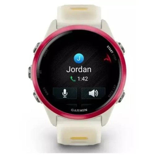 Смарт-годинник Garmin Forerunner 570 - 42MM, Bone/Raspberry/Mango, GPS (010-02970-02)