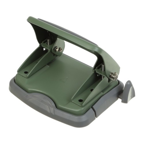 Діркопробивач Buromax металевий MORANDI STYLE, до 25 аркушів, 115 х 96 х 89 мм, зелений (BM.4042-04)