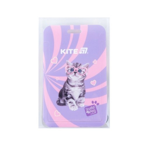Бейдж Kite слайдер Studio Pets, рожевий (SP25-450)